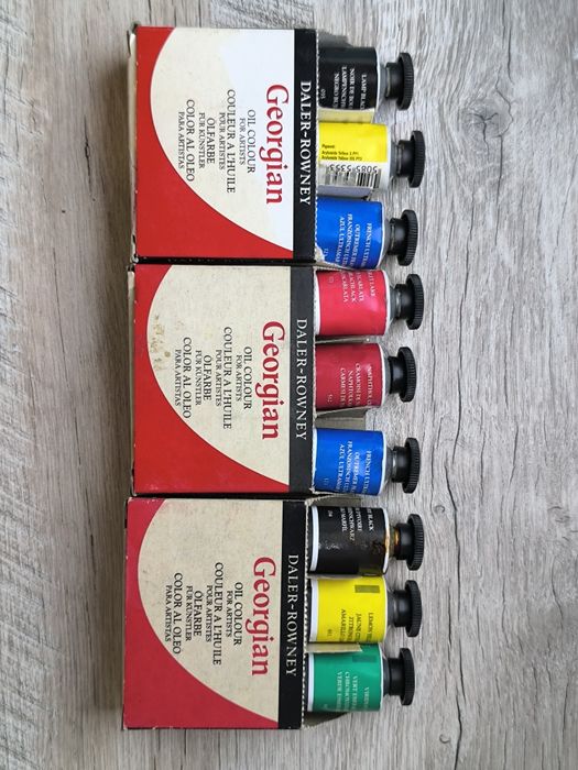 Олійні масляні фарби набір Daler-Rowney / Georgian 38ml