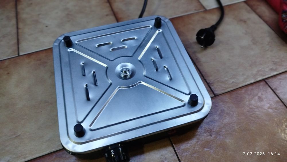 Kuchenka elektryczna jednopalnikowa