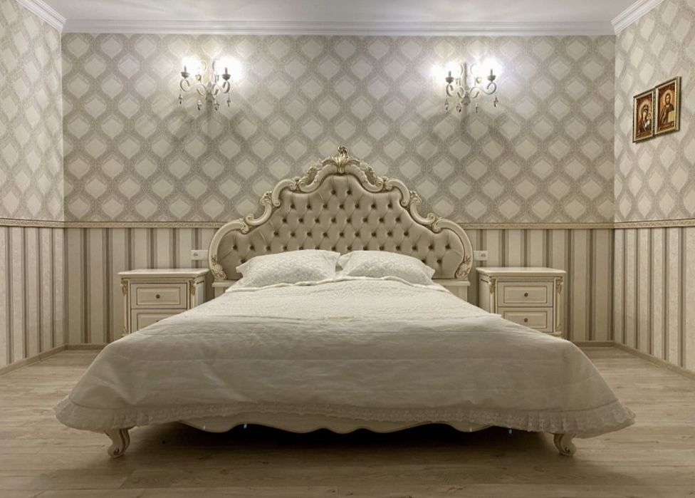 3-кімнатна, 2-рівнева на Щасливому.  ВЕЛИКА 120м2.Дизайнерськи ремонт