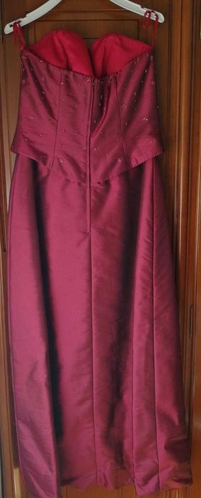 Vestido Bordô IMPECÁVEL