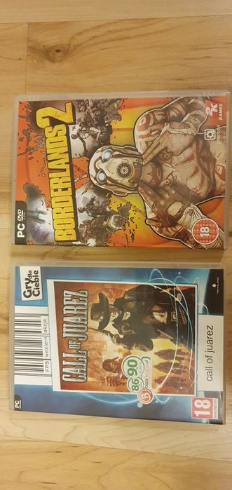 Call of Juarez i Borderlands 2 retro PC gra