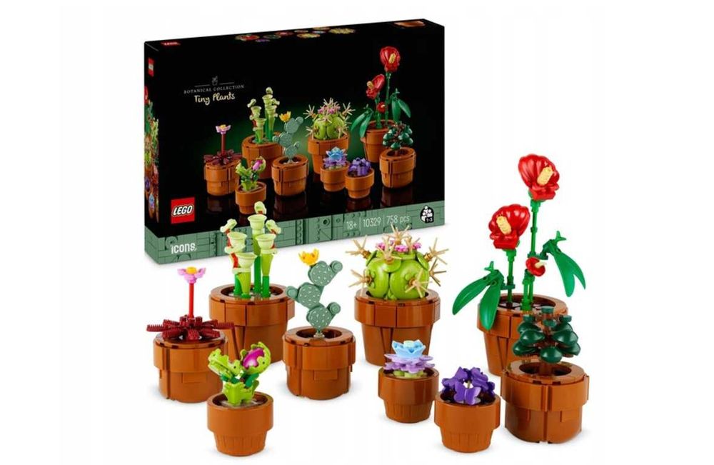NOWE LEGO 10329 ICONS Małe Roślinki Oryginalne PREZENT Święta klocki