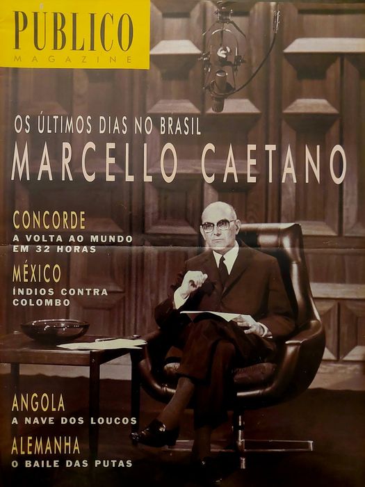 Marcello Caetano ÚLTIMOS DIAS no Brasil