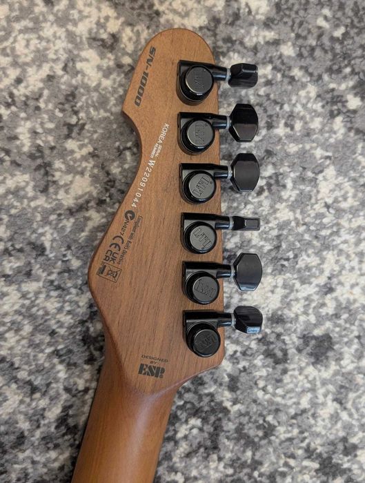 Электрогитара ESP LTD SN-1000 HT Fire Blast + Кейс Dean