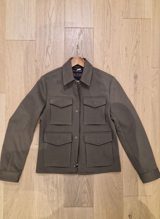 MIchael Kors - 30 % wiskoza Khaki kurta XS -NOWA, org. cena ok. 1500 zł