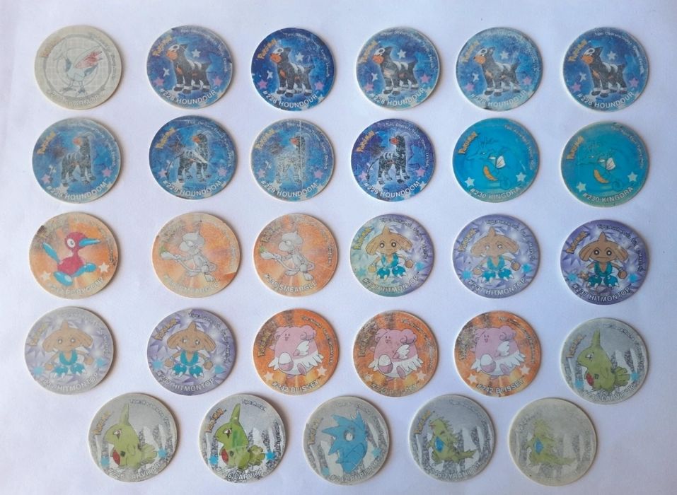 Pokemon Tazos Sticker - venda à unidade