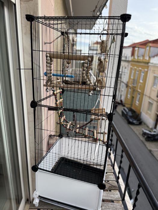 Gaiola grande para passaros ou roedores
