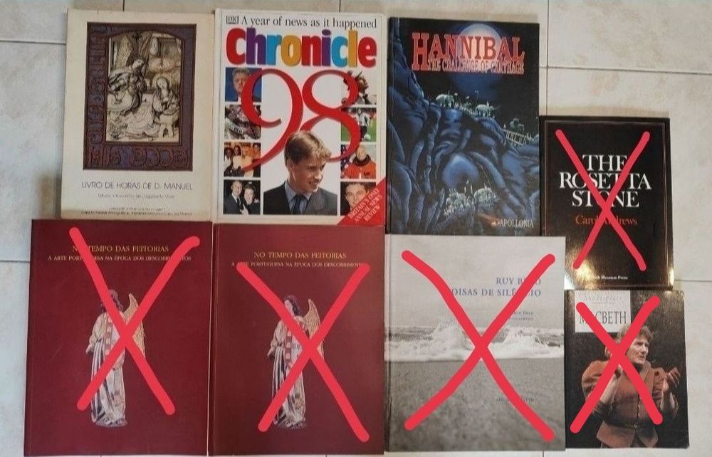 56 livros diversos
