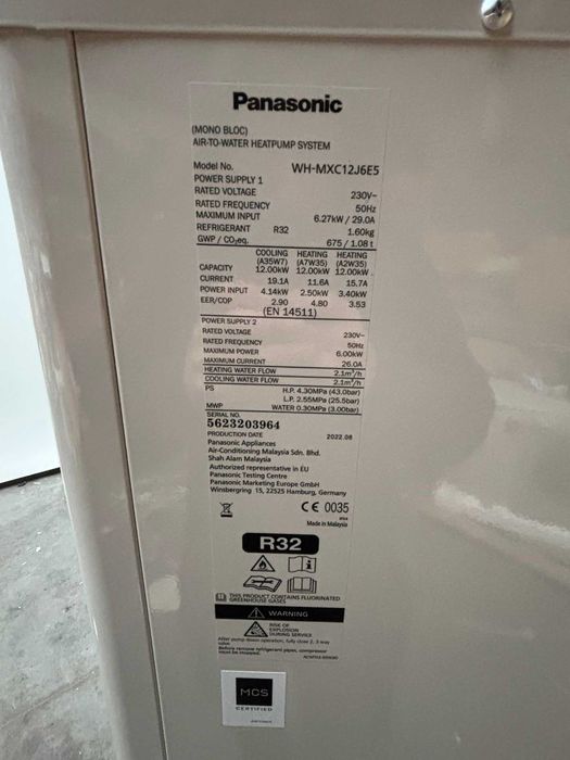 Panasonic WH-MXC12J6E5