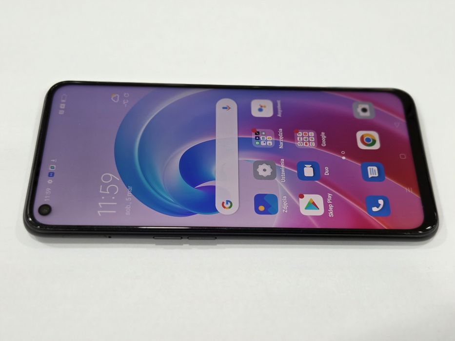 ZADBANY Telefon OPPO A96 4G 8/128GB Czarny / Black DZIERŻONIÓW