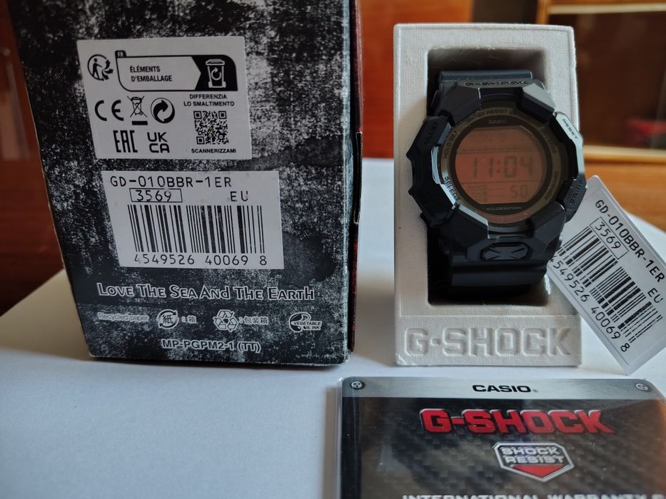 Оригінальний наручний годинник Casio G-SHOCK GD-010BBR-1ER