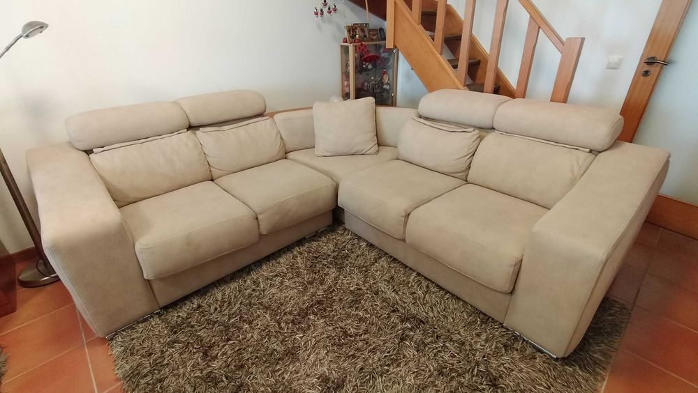 Sofá de Canto - 5 a 6 lugares