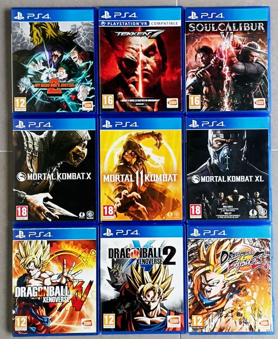 Jogos Luta Playstation 4 e 5 (PS4) (PS5)