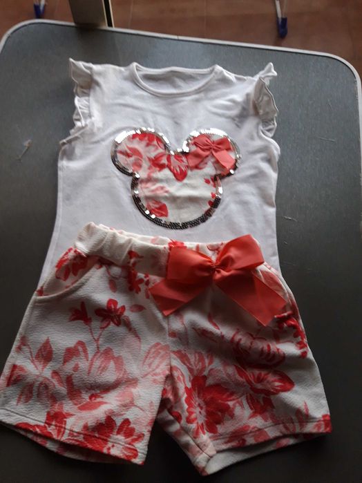 Conjunto 8 anos minnie