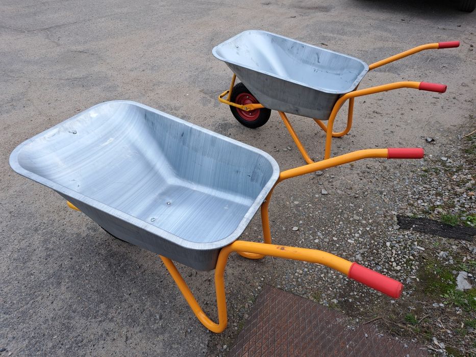 Тачка строительная Vitol-6. Крепкая садовая тачка (6404). Доставка.