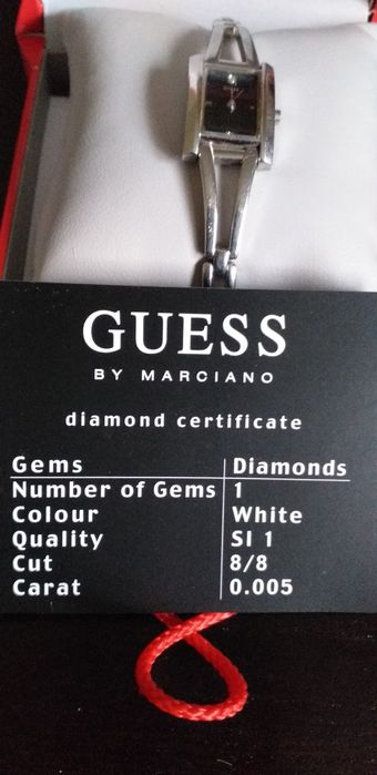 Relógio Guess by Marciano, mulher, com diamante