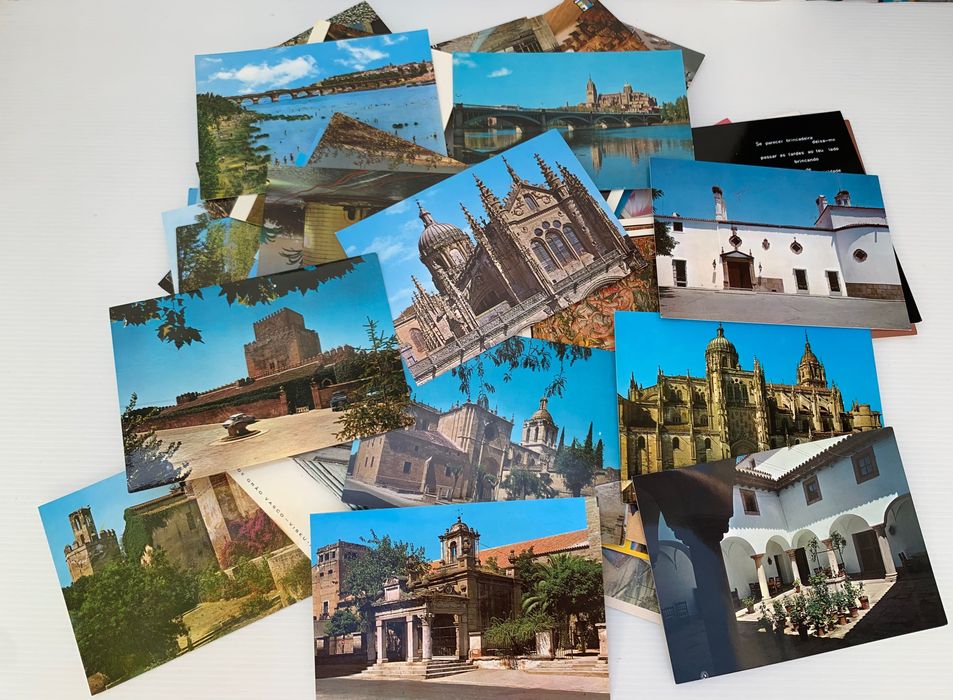 Postais antigos + de 100 postais