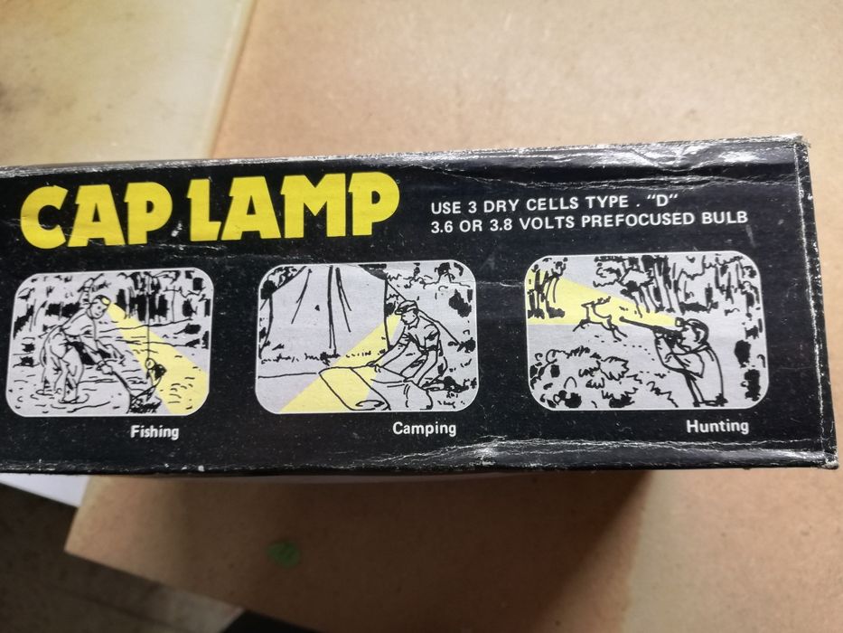 Lanterna de "mineiro"