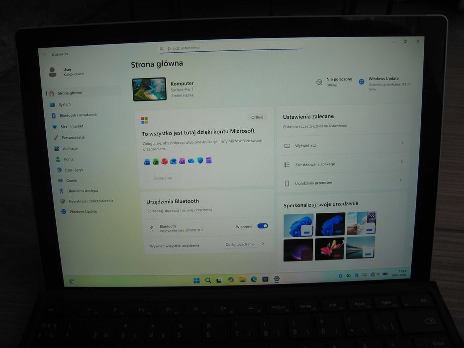 Microsoft Surface Pro 7