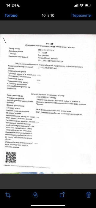 продам земельну ділянку