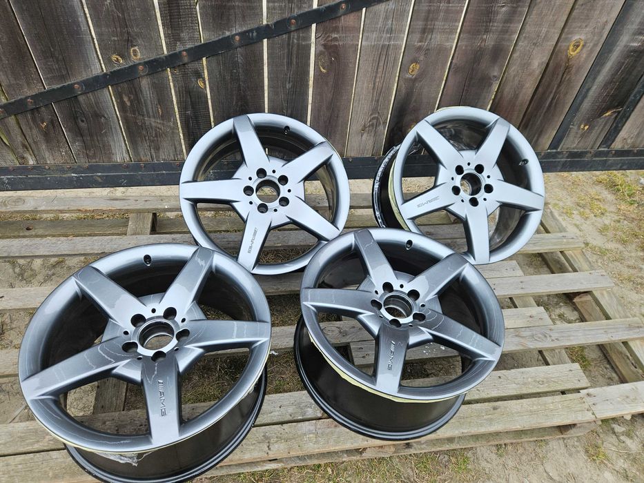 Mercedes w203 w209 Felgi Aluminiowe 18" Pakiet AMG PO REGENERACJI !