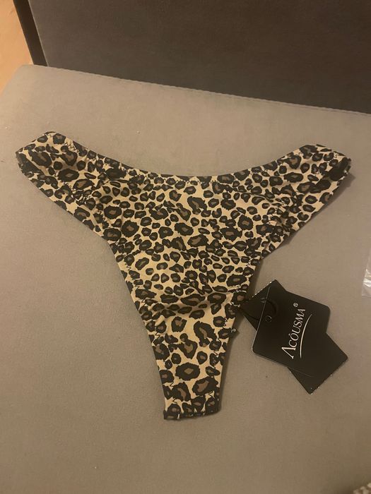 Леопардові стринги Acousma 6162