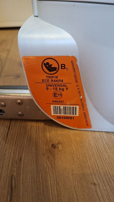 Fotelik samochodowy  britax romer  9-18 kg