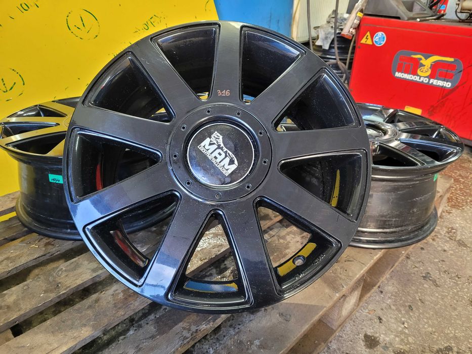 Alufelgi 5x112 16 MAM Audi A3 A4 Skoda Octavia Superb VW Passat Seat