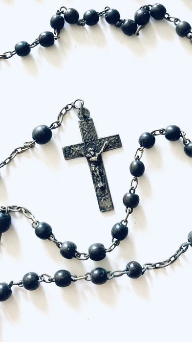 Stary różaniec Lourdes