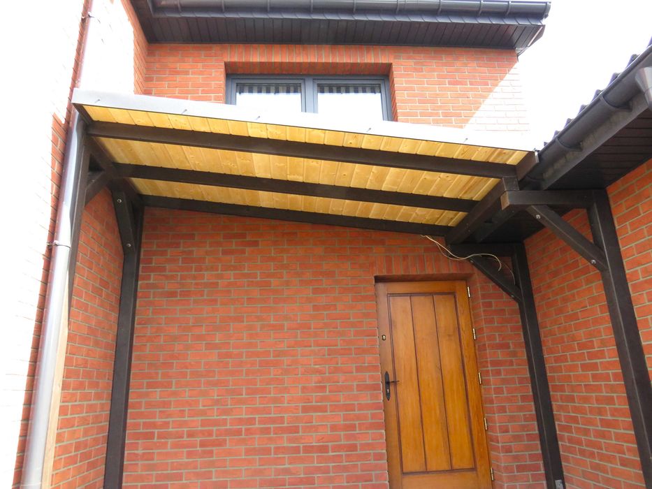 Zadaszenie tarasu, pergola tarasowa, altana, wiata, blacha/poliwęglan