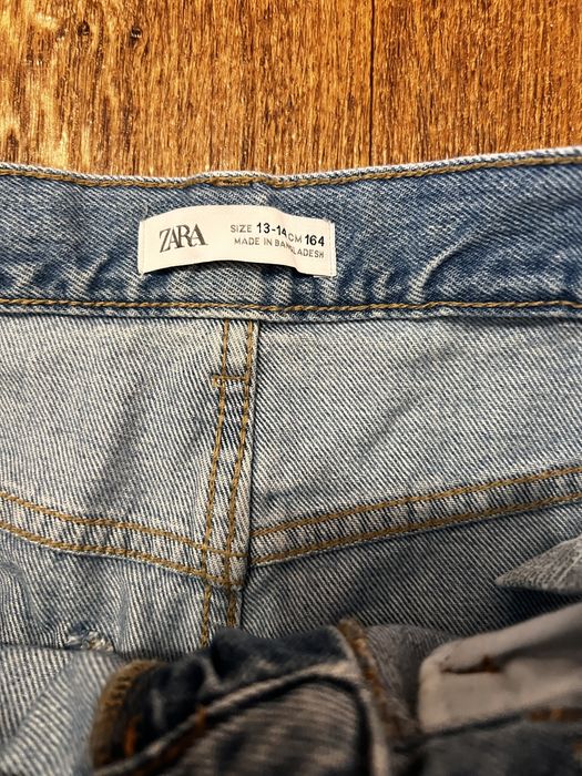 Джинси Zara для дівчинки 13-14 років
