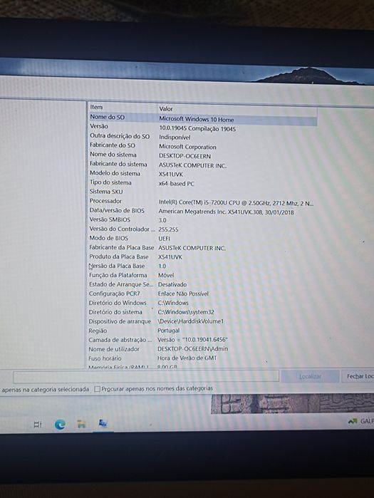Portátil/Laptop | Asus Vivobook X541UVK | i5-7200U | NVIDIA GeForce 920MX | 8GB RAM | 240 GB SSD | 15.6''