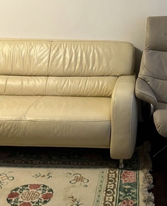 Kanapa skórzana, bardzo wygodna, bardzo dobry stan