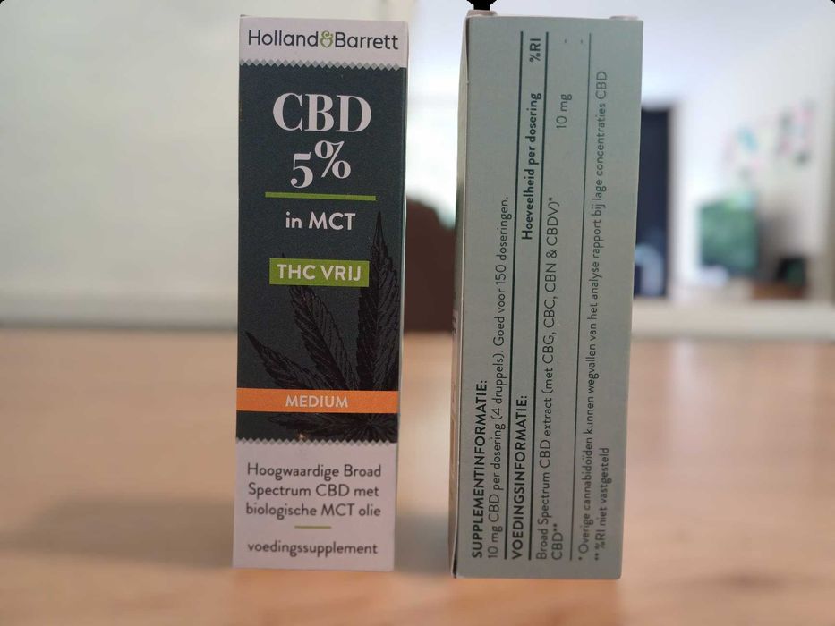 Holland & Barrett Olejek CBD 5% 30 ml Oryginalny