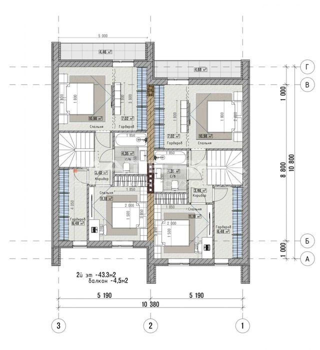 Білогородка продаж дуплексу 92 м.кв. вулиця Зоряна