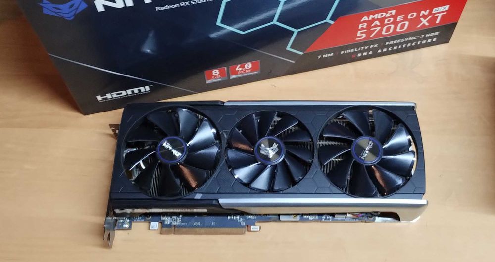 Відеокарта AMD Radeon RX 5700 xt nitro+ 8 ГБ