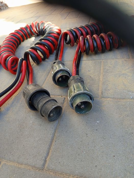 Przewód Spiralny Kabel NATO 24V 4M TIR