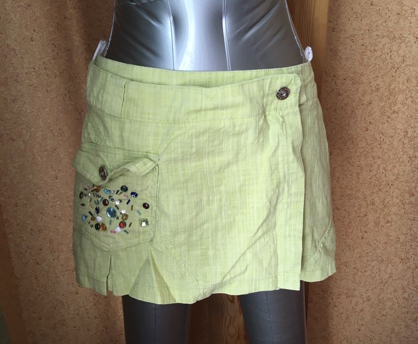 Юбка мини на запах