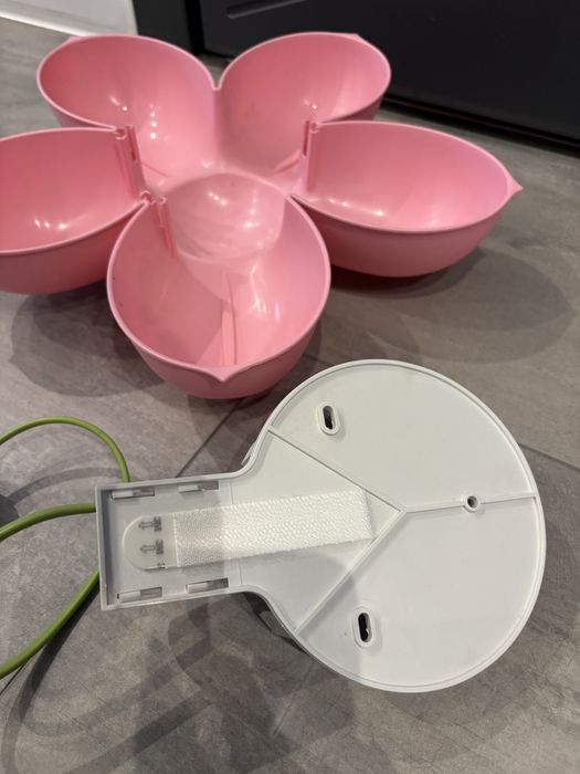 Lampka nocna Ikea kwiatek różowa dziecięca