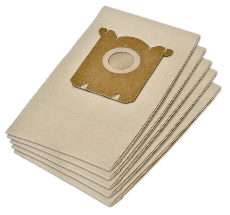 Worki papierowe S-Bag E5/PH5 do odkurzaczy 5 szt.
