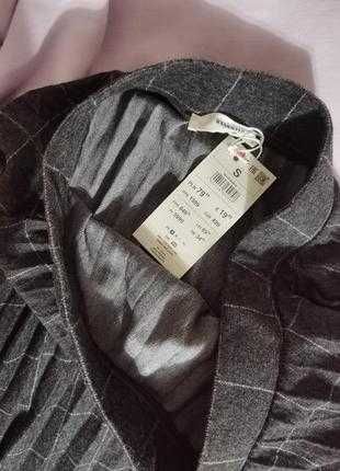 Спідниця Reserved клітинка міді осінь єврозима