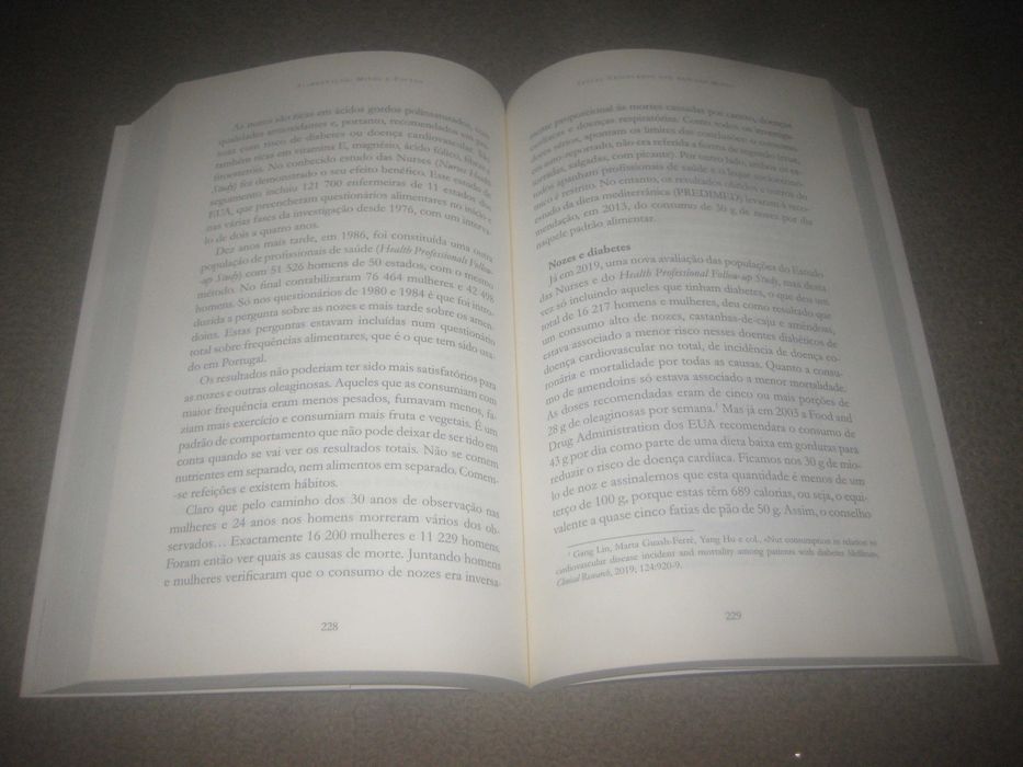 Livro "Alimentação: Mitos e Factos" de Isabel do Carmo