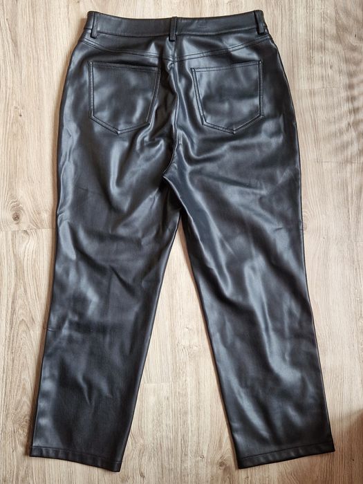 Штани Mango зі штучної шкіри 40 розмір