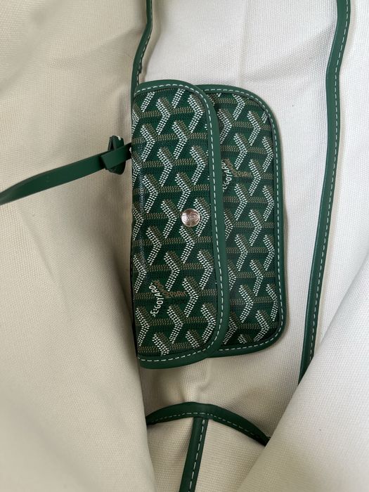 Mala Goyard Verde Grande