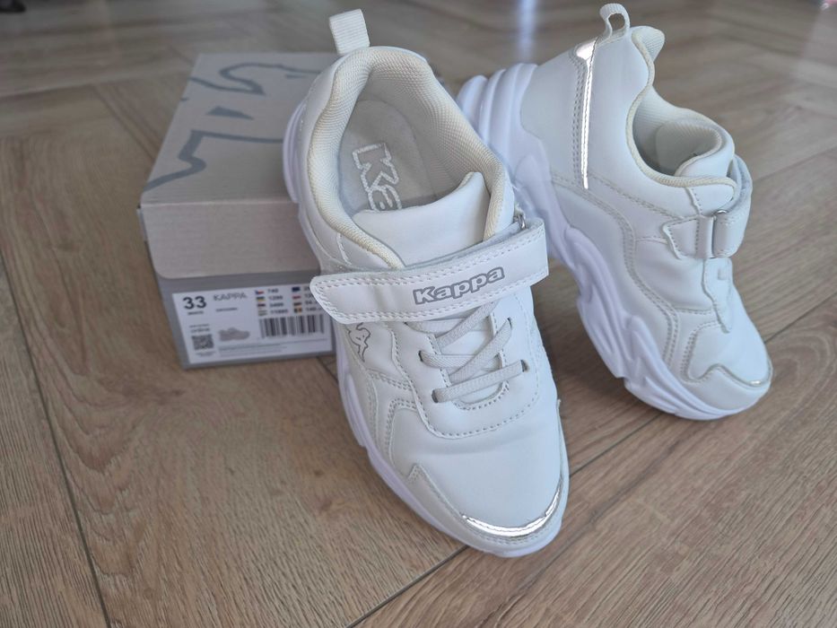 Buty białe sneakersy 33 Kappa Future Athlets