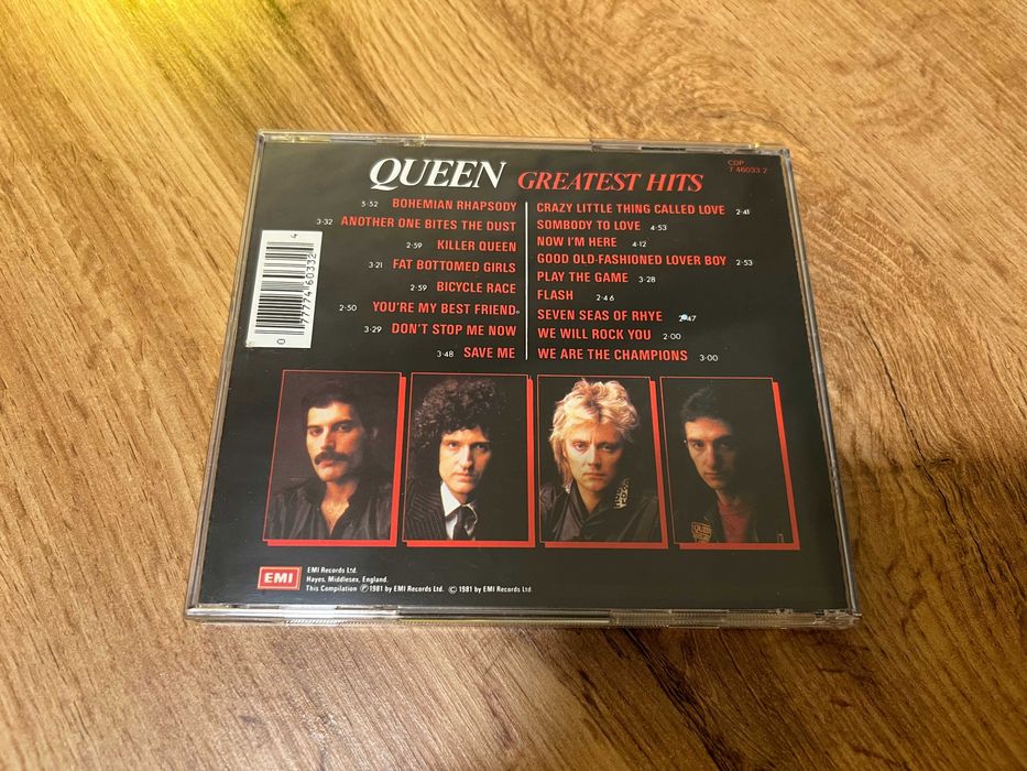Queen CD Greatest Hits 1wyd. 1981 EMI Records