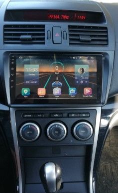 Штатна 2 DIN автомагнітола магнітола Mazda 6 2007-2012 1/16 2/16 2/32.