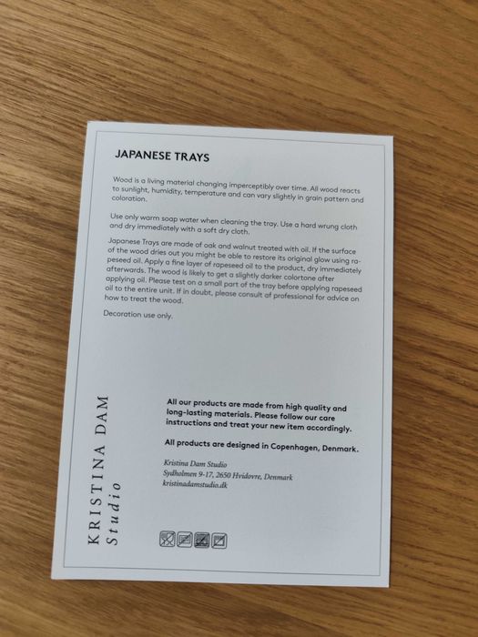 Taca japońska Kristina Dam