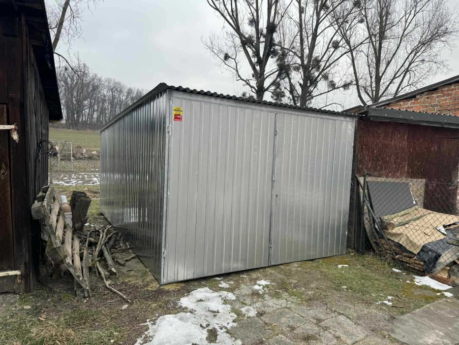 Garaż Blaszany 3x5 II gatunek LEGIONOWO