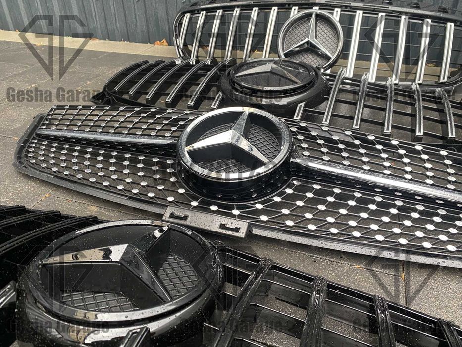 Решетка решітка mercedes мерседес gla slk sl ml glc glk gls gle glb gl
